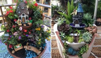 DIY fairy garden ideas