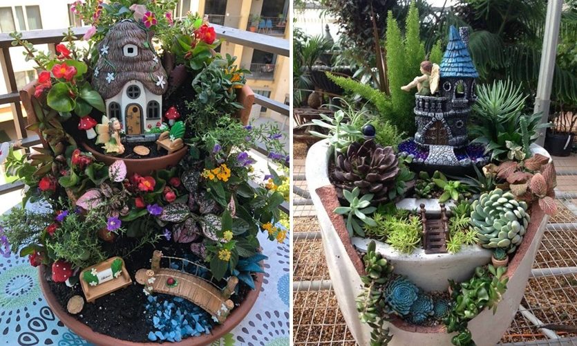 DIY fairy garden ideas
